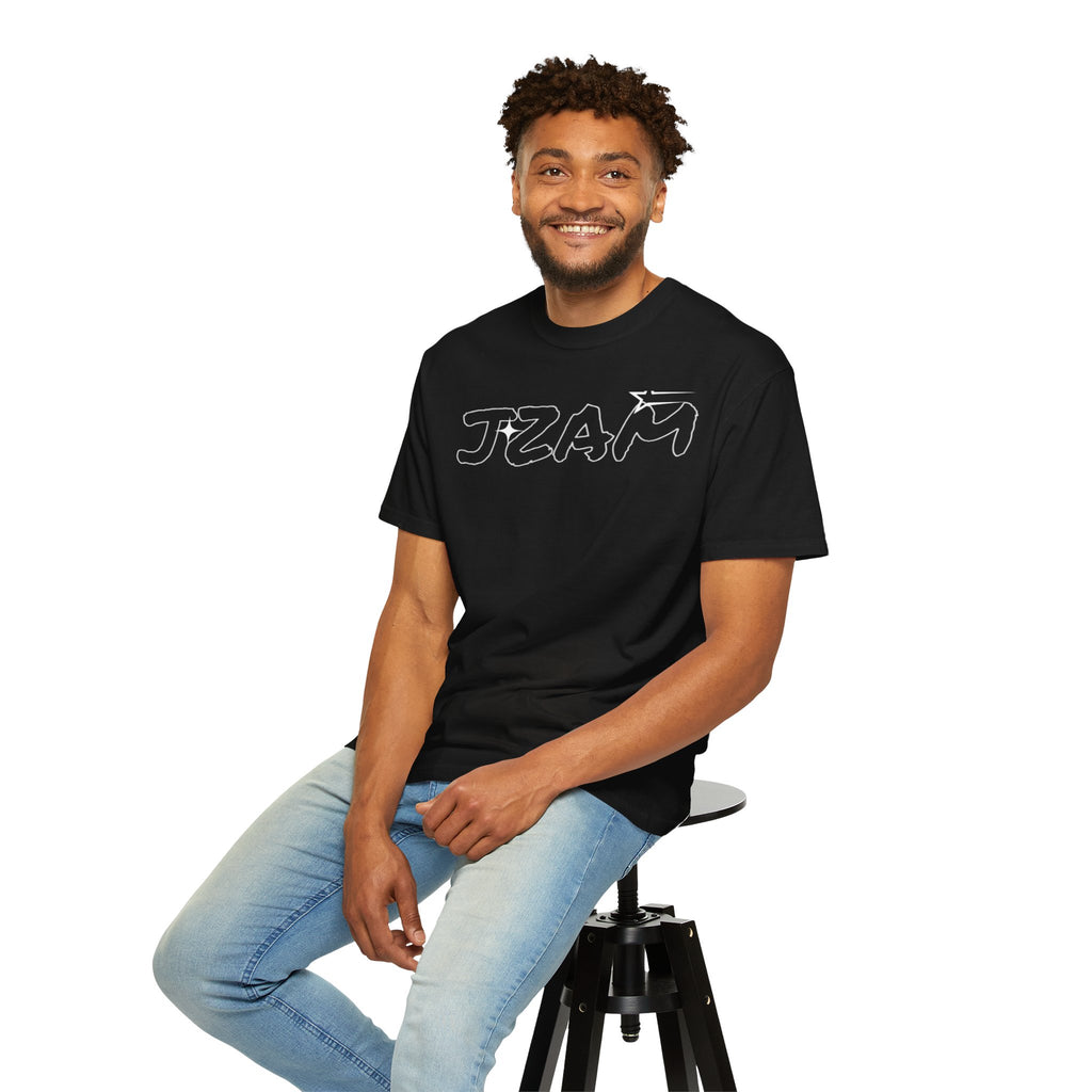 JZAM Drop 01 — Black Tee